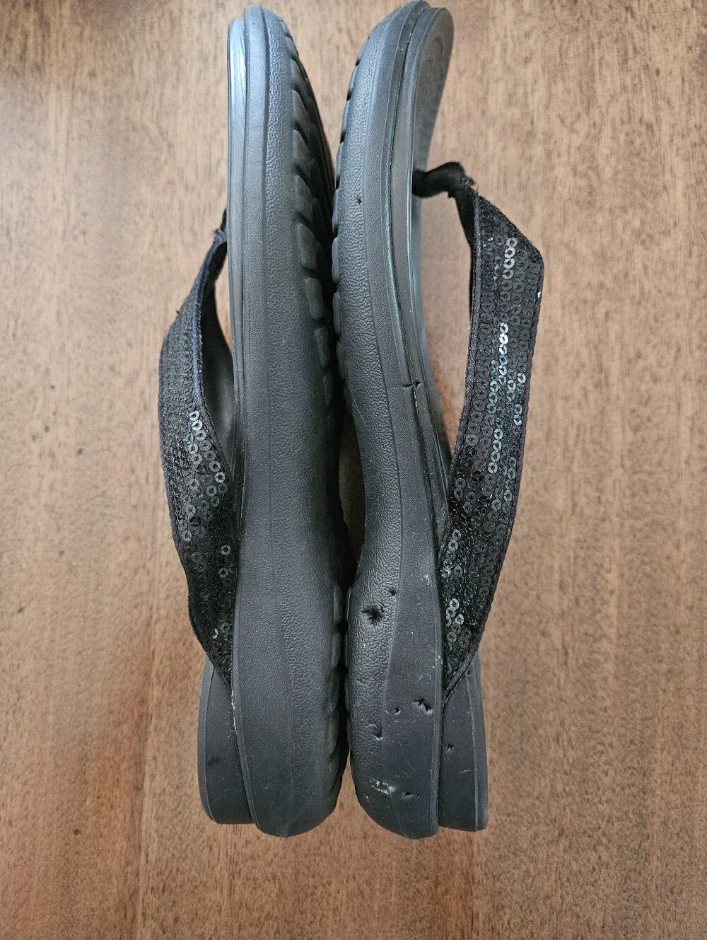 Crocs Sequins Flip Flop Sandals
